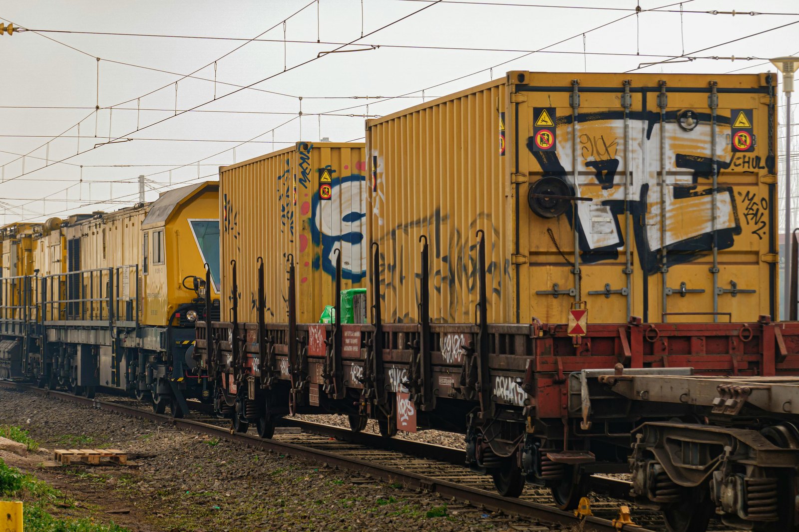 Container Freight Train Logistics